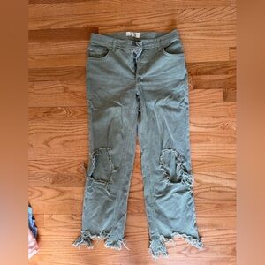 Free people distressed jeans